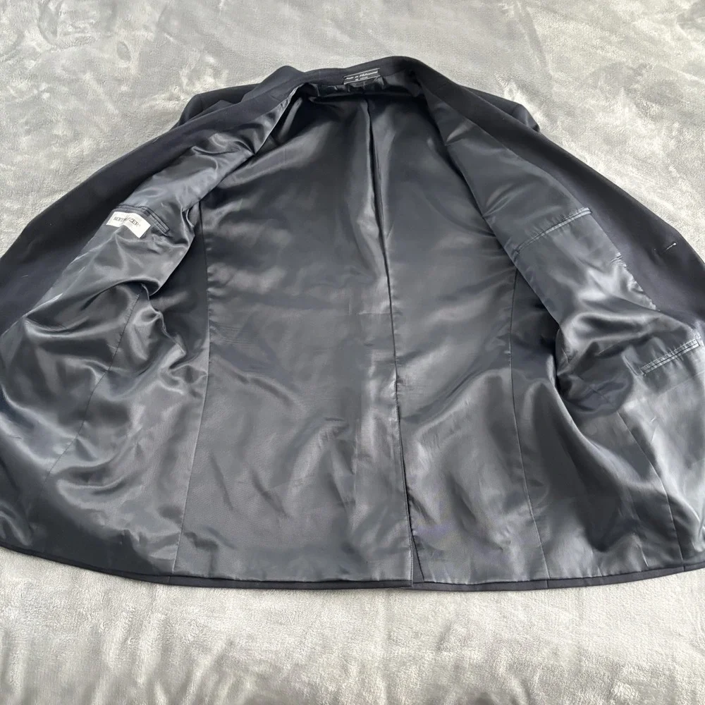 Bert Pulitzer Men's Navy Blue‎ Blazer Jacket Business Casual Professional 46L